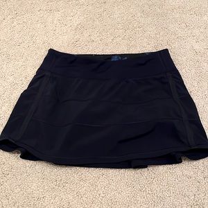 Lululemon Pace Rival Navy Tennis skirt size 4